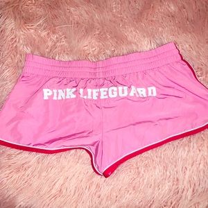 Extremely RARE Pink VS lifeguard shorts